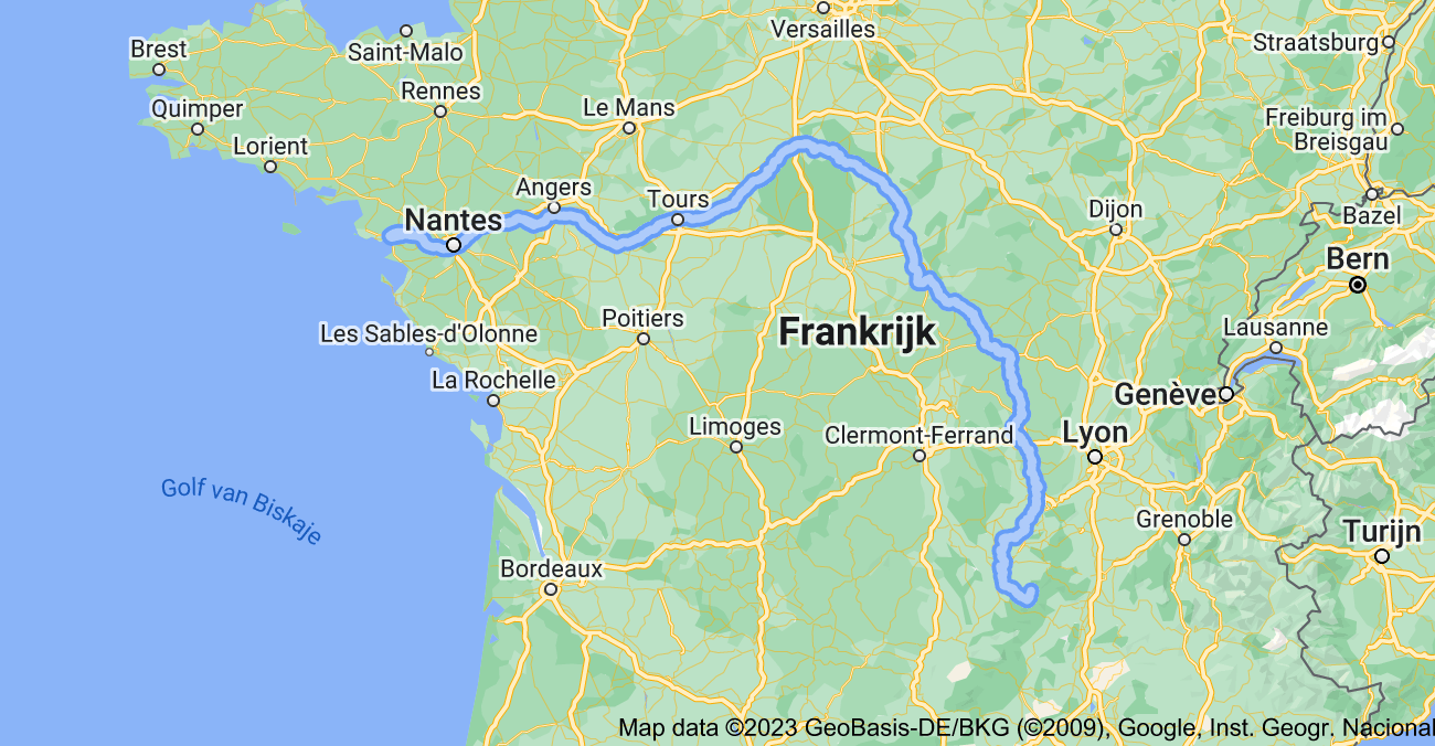 Loire google maps